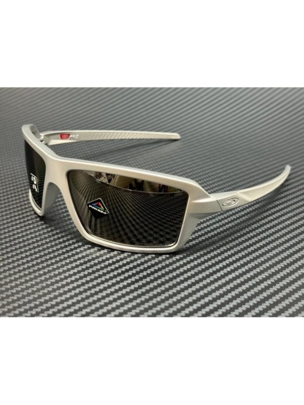 New Oakley Men Silver Sunglasses 63-14-131
